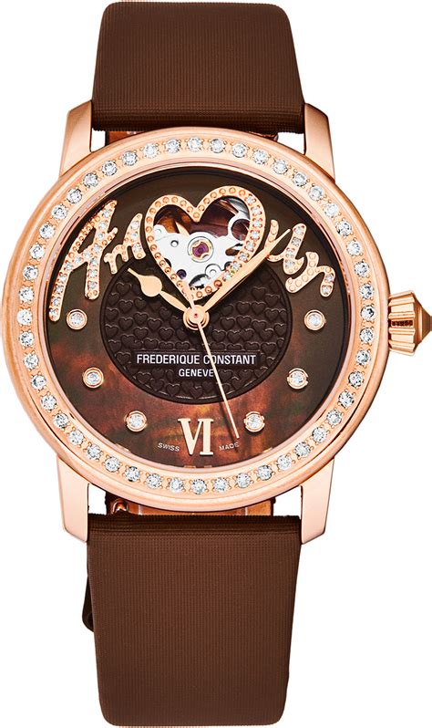 replica heart beat ladies watch